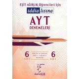 YKS AYT Eşit Ağırlık 6'lı Denemeleri Karekök Yayınları