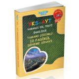 YKS-AYT Yabancı Dil Testi İngilizce Tamamı Çözümlü 10 Fasikül Deneme Sınavı