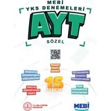 Yks Denemeleri Ayt Sözel 15 Adet Deneme Mebi Denemeleri