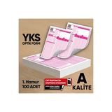YKS-MSÜ Deneme Sınavları İçin 100 Adet Optik Form