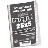 YKS TYT AYT KPSS ALES DGS MSÜ Muhtemel Paragraf 25x5 Deneme Çözümlü Yönerge Yayınları