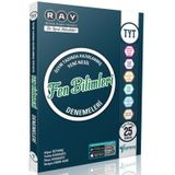 YKS TYT Matematik-Türkçe-Fen Bilimleri Deneme Seti Palme Kitabevi