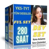 YKS-TYT Tüm Dersler Görüntülü USB Eğitim Seti Enine Boyuna Eğitim