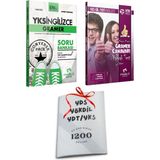 Yks Ydt Yksdil Modadil Gramer (Grammar) Soru Bankası ve Gramer Canavarı Yaprak Test Seti + 1200 Klme