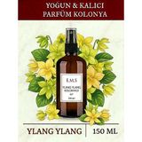 Ylang Kolonyası 150 ml Yoğun ve Kalıcı 80 Derece Parfümlü Kolonya.