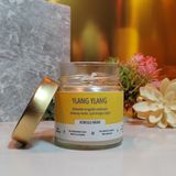 Ylang Ylang Esanslı Doğal Soy Wax Kavanoz Mum | Premium Seri