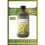 Ylang Ylang Saf Esansiyel Uçucu Yağ Buhurdanlık Yağı Difüzör Esansı Aromaterapi Ortam 100ml