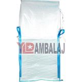 YLD AMBALAJ Bigbag Çuval - Üst Etek Alt Kapalı - 90/90/120 - Laminesiz