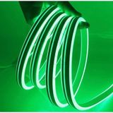 Yldrm 5 Metre 220 Volt Yeşil Neon LED Tak Çalıştır 8X16MM Esnek Hortum LED Suya Dayanıklı Şerit Aydınlatma
