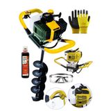 Ylw Teknoloji 5800 Cc 4X4 Turbo Benzinli 150Mm 100Cm Fidan Ekme Toprak Burgu Makinesi