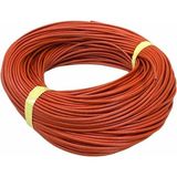 YLZ 3 MM İZOLELİ CAM ELYAF MAKARON Parlak Yanmaz Aksesuar -60°C +250°C 1 MT