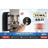 YM-770 Yumalock Akıllı Kapı Kilidi - Siyah
