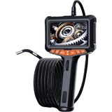 Ym P370 360 Derece Oynar Başlı 6mm Lens Çapı 1 Metre Yarı Sert Kablo Endüstriyel Endoskop Yılan Kamera