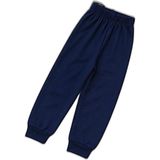 YM PAZARLAMA Erkek Çocuk Premium Penye Iş Makinesi Desenli Uzun Kollu Pijama Takımı 2-11 Yaş - Lacivert - 4 - 5 Yaş