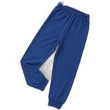 YM PAZARLAMA Erkek Çocuk Premium Penye Iş Makinesi Desenli Uzun Kollu Pijama Takımı 2-11 Yaş - Mavi - 2 - 3 Yaş