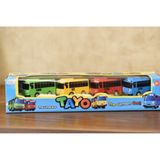 YM Toys Studyosercan2 Oyuncak Tayo 4 Lü Set Çek Bırak Arabalar - Renkli