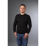YMA Triko A.t.y XX-004 Bisiklet Yaka Tek Plaka Erkek - Siyah