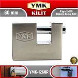YMK Kayar Milli Döküm Asma Kilit | 60 mm | YMK-1260R