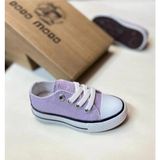 Ymn Ayakkabı Günlük Keten Rahat Lila Bebek & Çocuk Sneaker Convers Spor Ayakkabı
