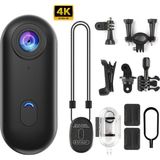 Yms Mini Wifi Aksiyon Kamerası 4K Giyilebilir Aksiyon Kamera -Su Geçirmez Tasarım -Ses ve Görüntü