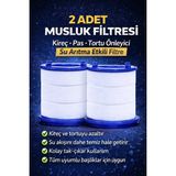YMV 2 Adet Musluk Batarya Yedek Filtresi Pas Kireç Tortu Engelleyici Arıtıcı Filtre Kartuşu