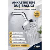 YMV Ankastre Tepe Duş Başlığı ve Borusu Gömme Duvardan Yağmurlama Duş Seti Modern Banyo Sistemi