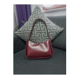 YMZBAG Bordo Baget Omuz Çantası