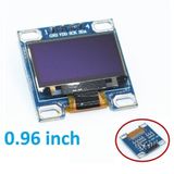 YNS 128x64 OLED Ekran Display LCD 0.96 I2C Arduino Raspberry PI Mavi, Blue