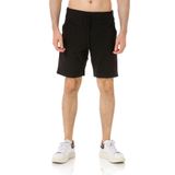 YNS BOUTİQUE Erkek Keten Bermuda Şort - 5010 SİYAH 2XL