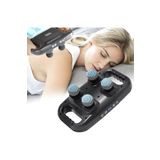 YNT İthalat 4 Başlıklı Masaj Sı - Ergonomik Derin Doku Sırt Ve Boyun Masaj Aleti Ağrı Ve Sızı Giderici