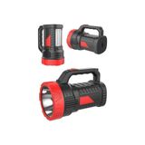 YNT İthalat AH-AVH-491 Silver Projektör 15W Led Şarjlı El Feneri Ve X2 Tüp 26Smd Led Çift Yönlü