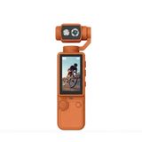 YNT İthalat EM-q812 Q8 4K Ultra Hd Taşınabilir Vlog Spor Ve Aksiyon Kamerası 2.0’’ Döndürülebilir Ips Ekran Turuncu