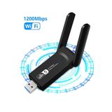 YNT İthalat EM-Wifi Yükseltici Dual Band Ac1200 Usb 3.0 Adaptör Kablosuz Wifi Yükseltici