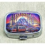 YNT İthalat KH-ALK4369 İstanbul Temalı İlaç Kutusu Alk4369