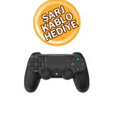 YNT İthalat Ps4 Kol Wireless Bt Kablosuz Oyun Kolu Ps4 Joystick Tablet Telefon Pc Uyumlu Titreşimli Oyun Kolu