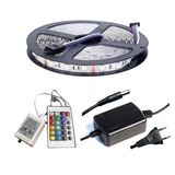 YNT İthalat Winboss 5Mt Rgb Şerit Led Slikonlu Adaptör Uzaktan Kumanda Tak Çalıştır HT-HIS-879