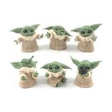 Yoda Keyfi Sepet 6'lı Baby Yoda Figür Seti -