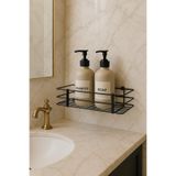 yodis Delmeye Son Paslanmaz Yapışkanlı Raf Banyo Rafı Banyo Düzenleyici Banyo Organizer