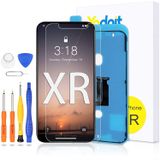Yodoit iPhone XR LCD Ekran ve Dokunmatik Digitizer Meclisi Cam Onarım Aracı Kiti ile Ekran Değiştirme (6.1 inç Siyah), A1984, A2105, A2106, A2107 için Uyumlu