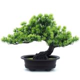 yoerm Yapay Bonsai Ağacı Japon Ardıç Oda Dekoru için Sahte Bitkiler, Uzun 24 cm