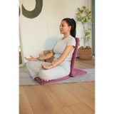 Yoga Arden Meditasyon Sandalyesi Backjack Sırt Destekli Yer Minderi