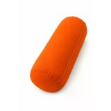 Yoga Bolster Organik Poplin Kumaş Kırpıntı Sünger Dolgulu Meditasyon Yastığı Pilates Destek Minderi 65x22 cm