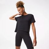 Yoga Dri-FIT Bayan Oversize Siyah Tişört