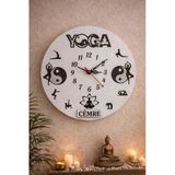 Yoga Firmaları İçin Tasarlanmış Duvar Saati 40 Cm Dir Kişiye Özel No41