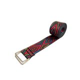 Yoga Kemeri - Desenli Metal Bağlantılı 200 Cm Yoga Kemeri - Yoga Kayışı