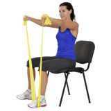 Yoga & Pilates Egzersiz Bandı Sarı Renk 1 Metre
