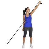 Yoga & Pilates Egzersiz Bandı Siyah Renk 1 Metre