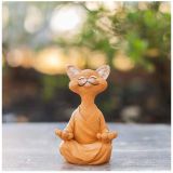 Yoga Yapan Kedi Biblo, Turuncu