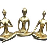 Yogacı Mumluk Set Gold