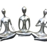 Yogacı Mumluk Set Silver